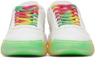 Stella McCartney White & Multicolor Loop Sneakers