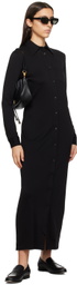 Filippa K Black Slim Maxi Dress