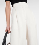 Alexander McQueen High-rise wide-leg suit pants