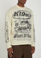Kidwest World Tour Printed Cotton T-shirt White