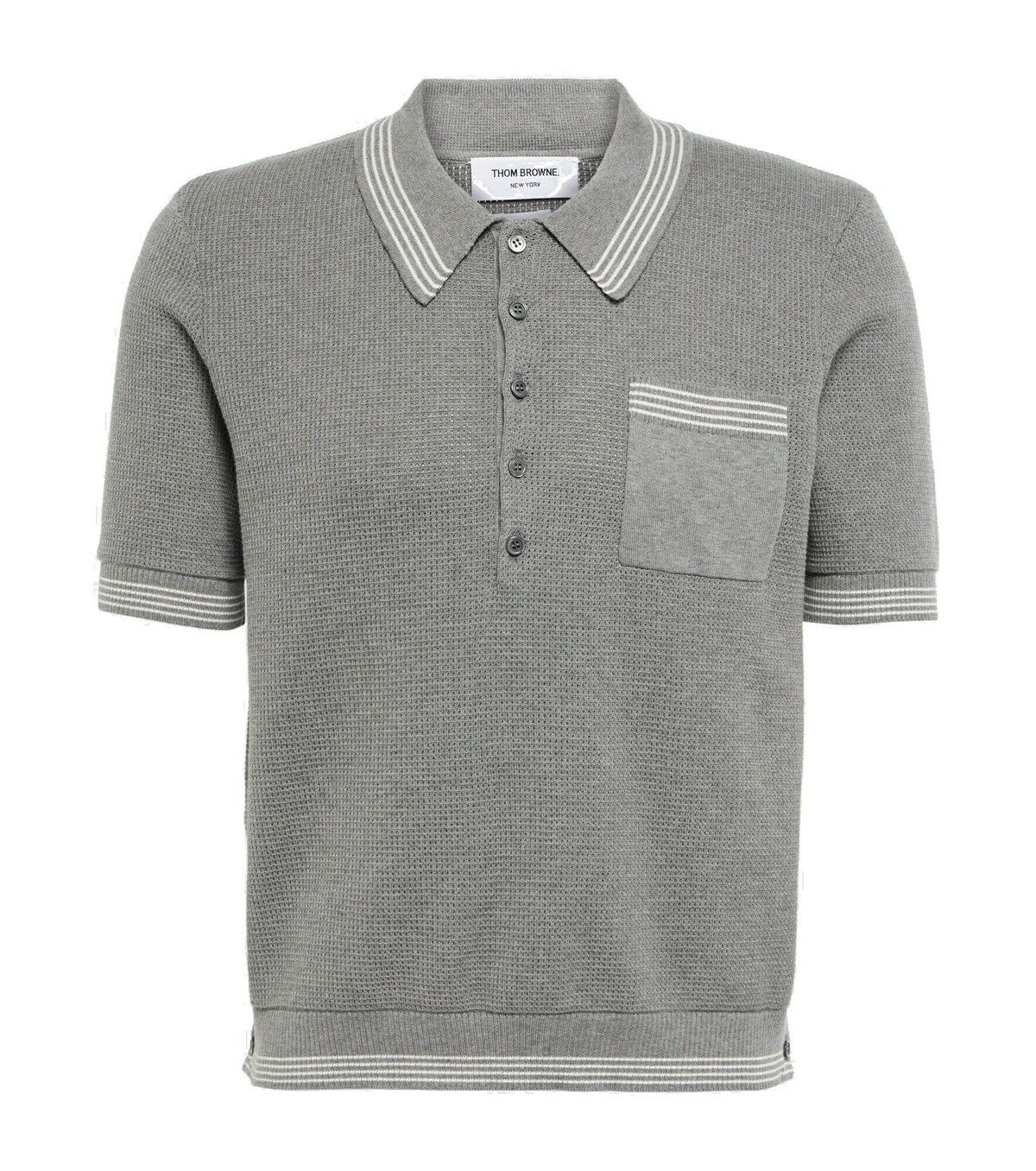 Thom Browne - Cotton polo sweater Thom Browne