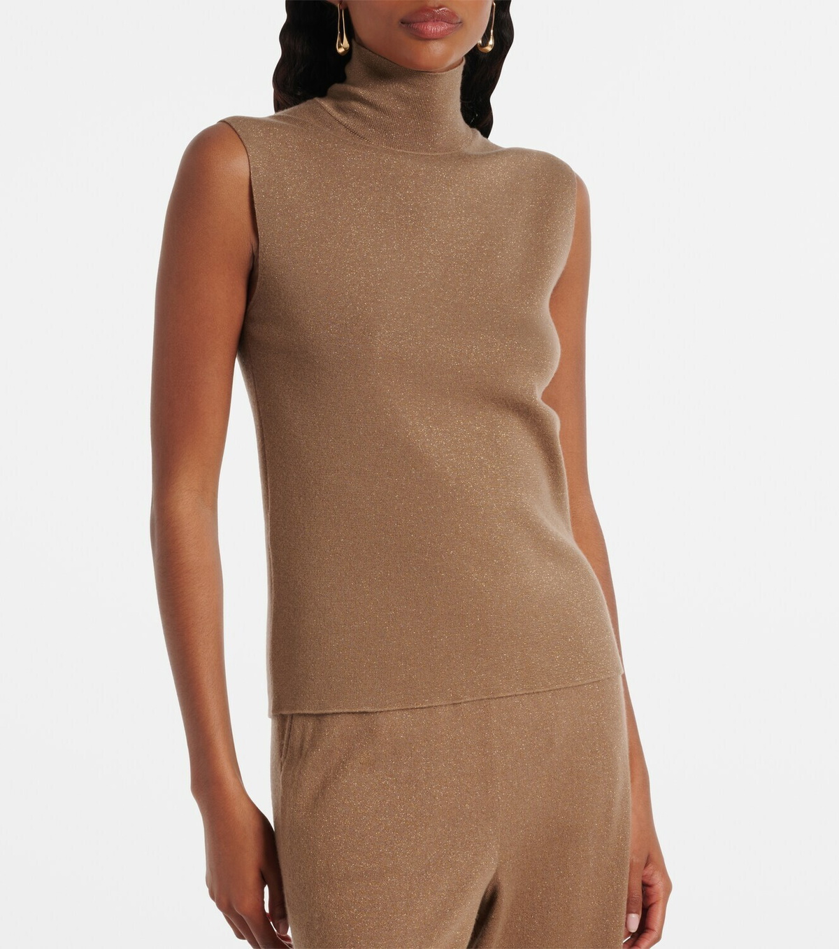 Loro Piana Luciole cashmere-blend sweater vest