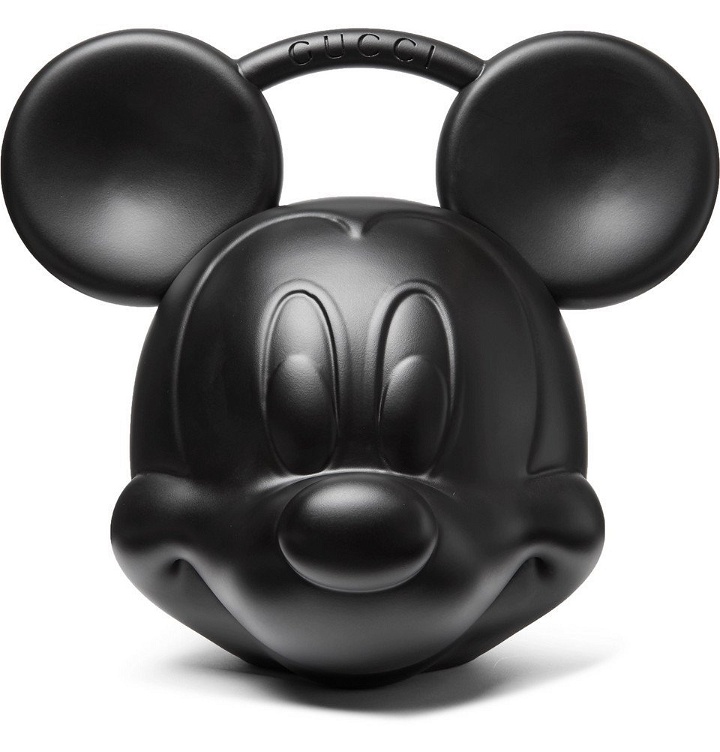 Photo: Gucci - Mickey Mouse Plastic Tote Bag - Black