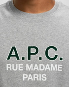 A.P.C. T Shirt Apc Madame H Grey - Mens - Shortsleeves