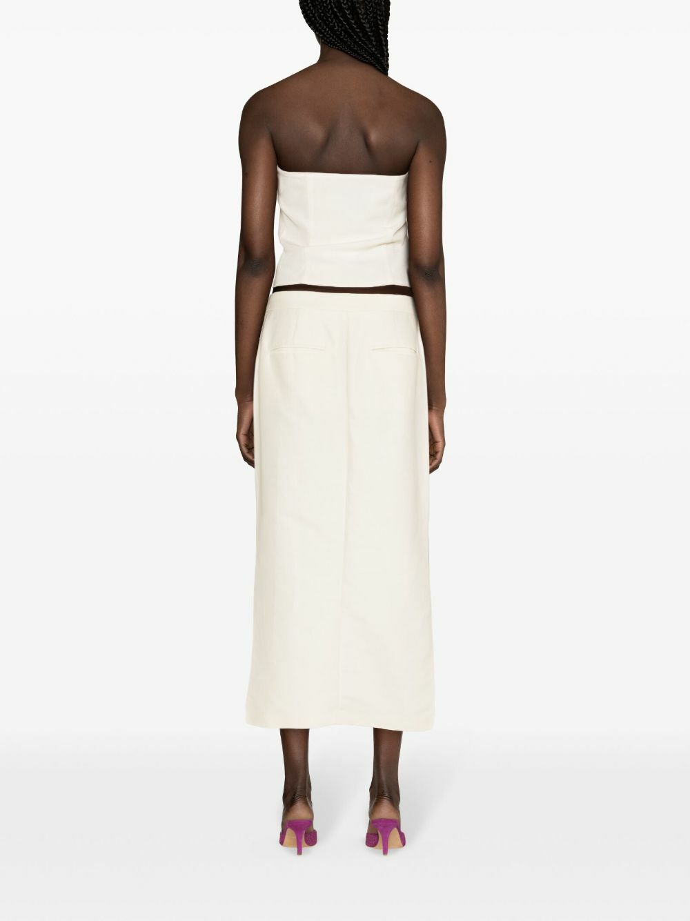 GAUGE81 Neutral Tona Crop Top