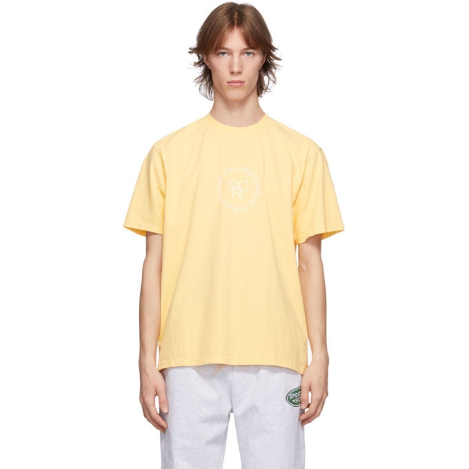 Photo: Sporty and Rich Yellow SRHWC T-Shirt