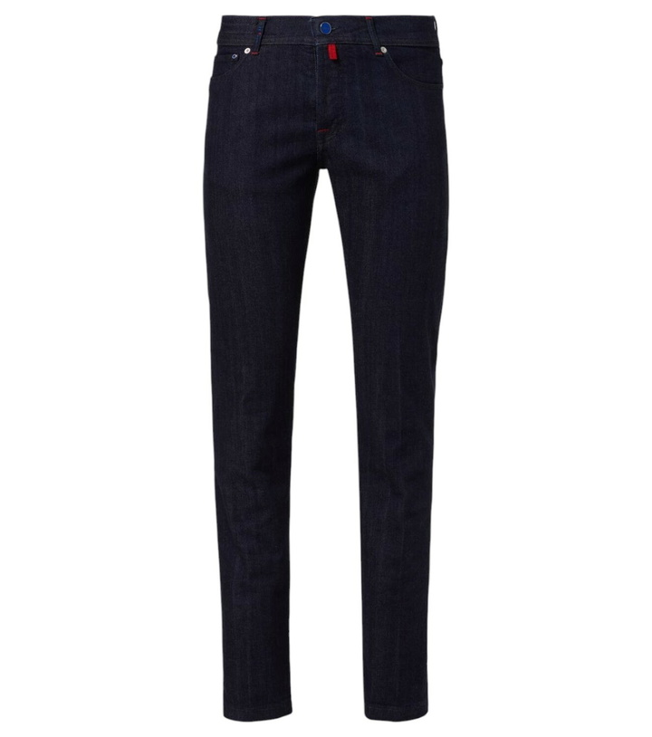 Photo: Kiton Low-rise slim jeans