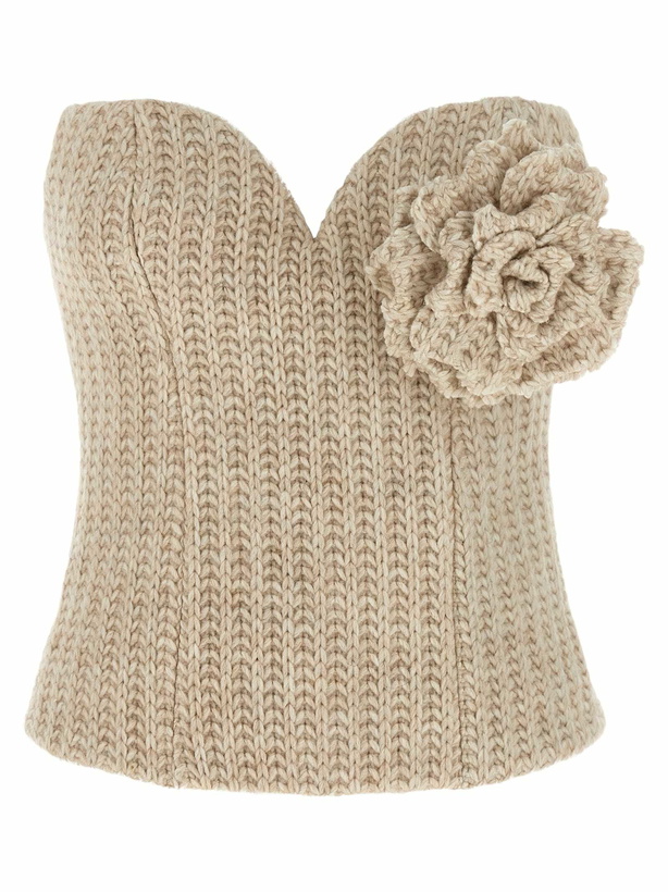 Photo: Giuseppe di Morabito Tricot Bustier Top