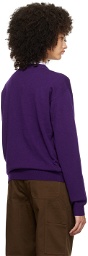 6397 Purple Slouchy Sweater