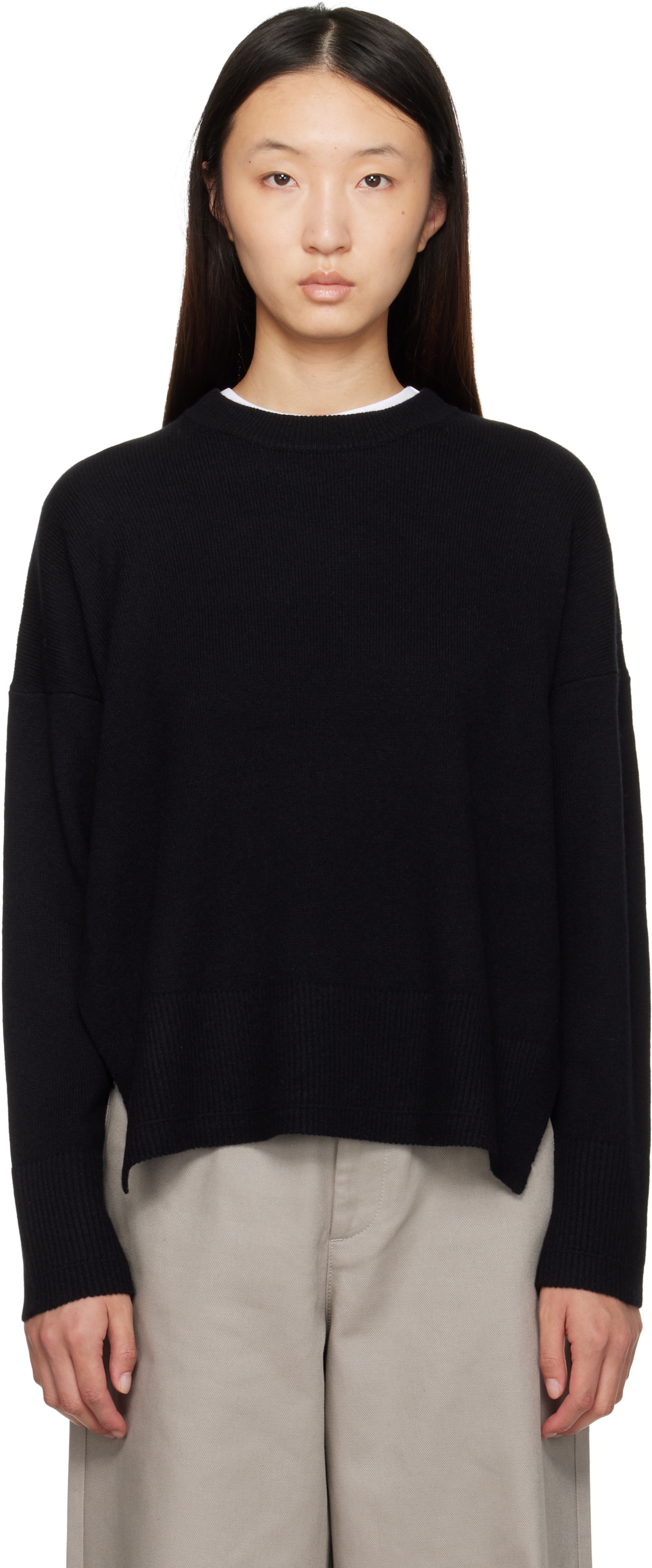 Maria McManus Black Swing Sweater