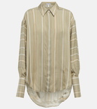 Loewe - Striped silk shirt