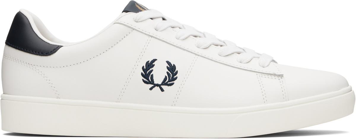【関税込み】Fred Perry ホワイト B6312 スニーカー フレッドペリー FRED PERRY B721 LEATHER WHITE/NAVY [B6312-567