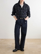 Our Legacy - Whoppin Checked Cotton-Flannel Shirt - Black