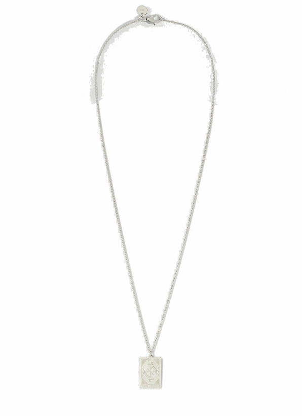 Photo: 10.10 Fortune Pendant Necklace in Silver