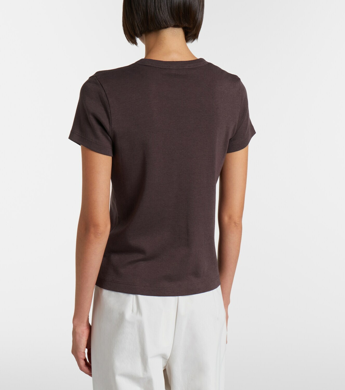 Vince '90s Shrunken cotton-blend T-shirt