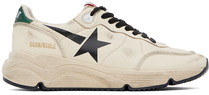 Photo: Golden Goose Off-White Running Sole Sneakers