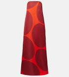 Dries Van Noten Polka-dot gown