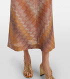 Missoni Lamé midi dress