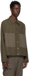 Song for the Mute Khaki Box Jacket