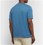 J.Crew - Pima Cotton and Silk-Blend T-Shirt - Blue