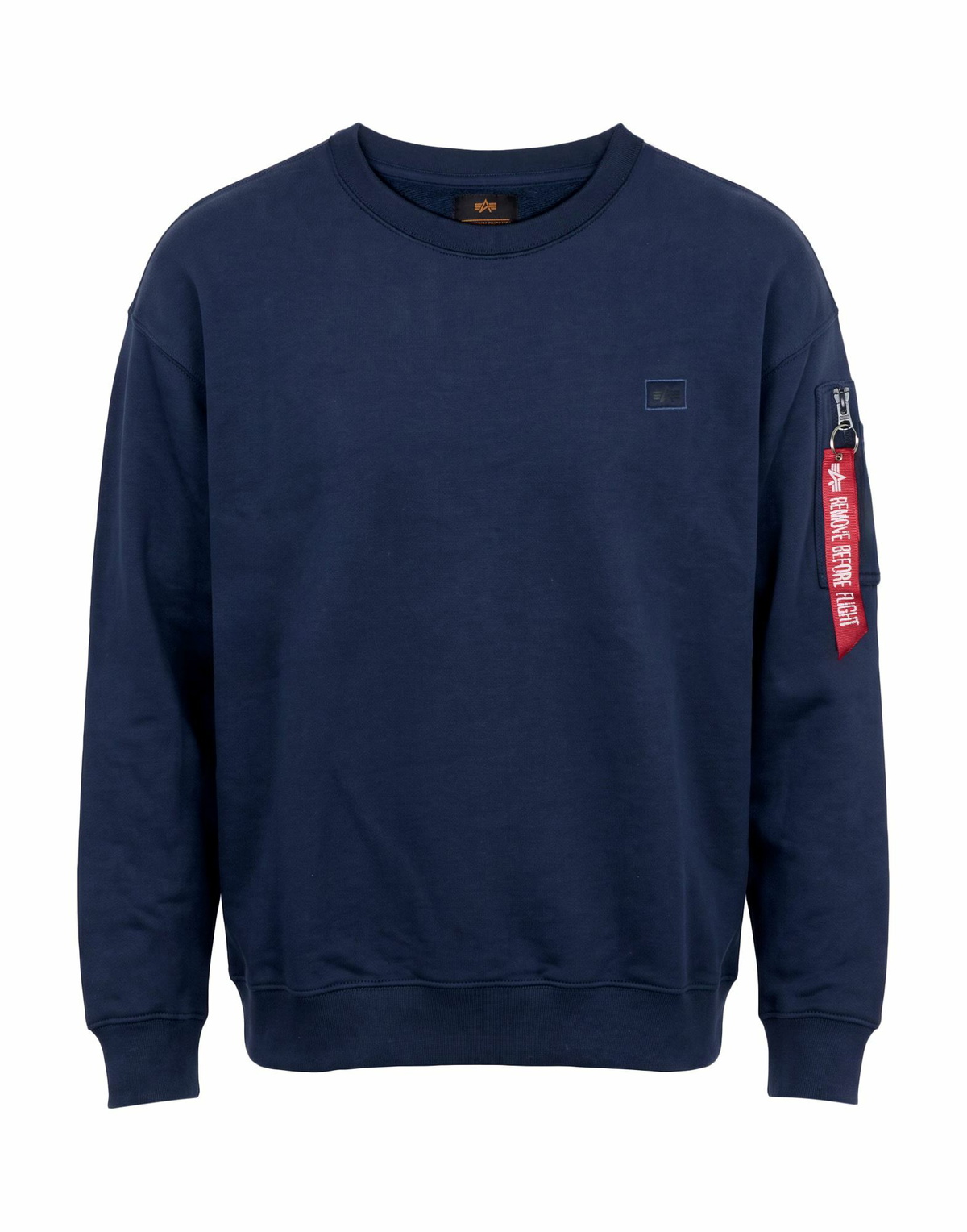 Alpha Industries Mens Sweatshirt in Navy