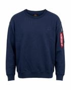 Alpha Industries Mens Sweatshirt in Navy
