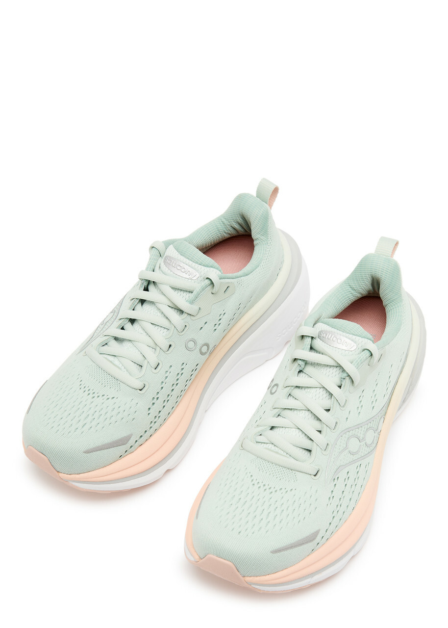 Saucony Hurricane 25 Mesh-knit Sneakers Light Blue