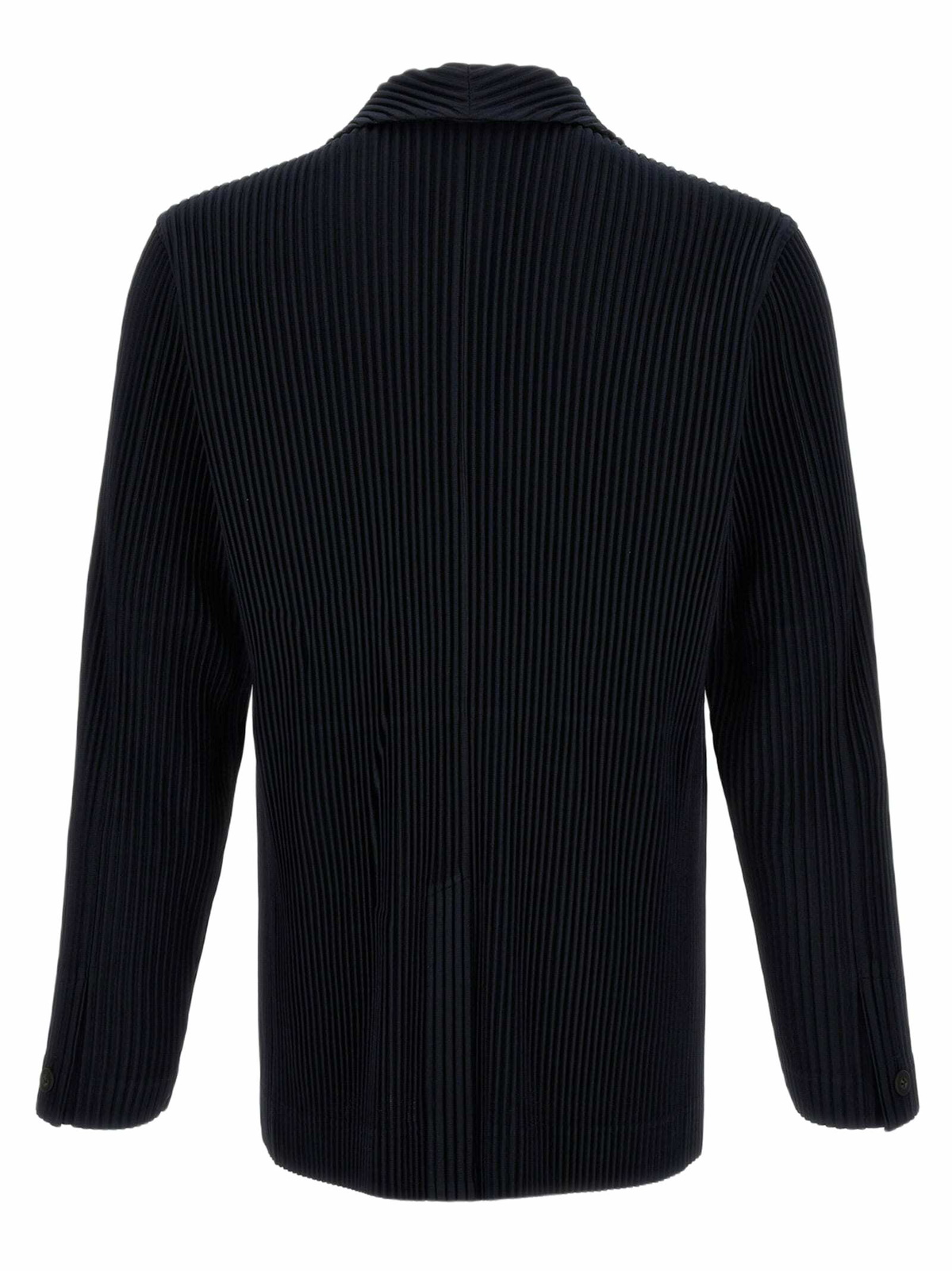 Issey Miyake Single-breasted Pleated Blazer