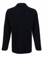Issey Miyake Single-breasted Pleated Blazer