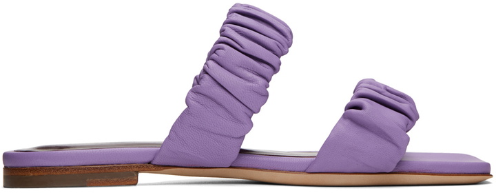 Photo: Staud Purple Maya Sandals