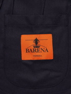Barena - Doria Unstructured Double-Breasted Wool-Blend Flannel Blazer - Blue