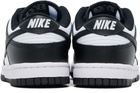 Nike White & Black Dunk Low Sneakers
