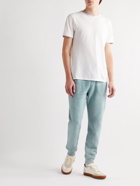 Altea - Tapered Cotton-Blend Jersey Sweatpants - Green