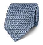 TOM FORD - 8.5cm Silk-jacquard Tie - Blue