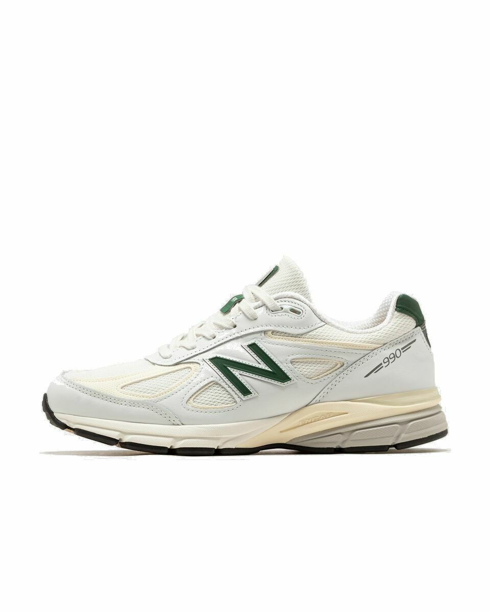 Photo: New Balance 990v4 Green/White - Mens - Lowtop