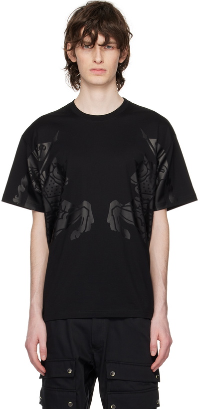 Photo: Burberry Black EKD Print T-Shirt