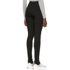 Prada Black Milano Elastic Band Leggings