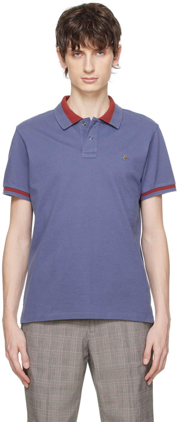 Vivienne Westwood - Man - Blue - Polo Shirts