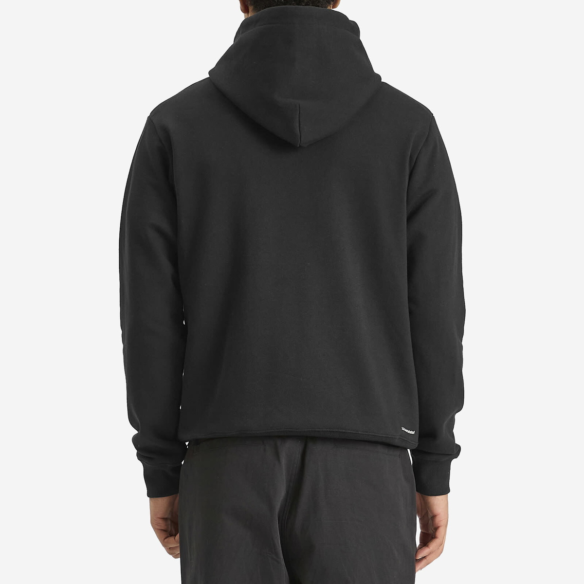 F.C. Real Bristol Men's Effect Line Logo Team Hoodie in Black