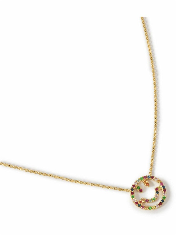 Photo: Roxanne First - Have a Nice Day 14-Karat Gold Multi-Stone Necklace