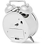Tiffany & Co. - Everyday Objects Nickel Twin-Bell Alarm Clock - Silver