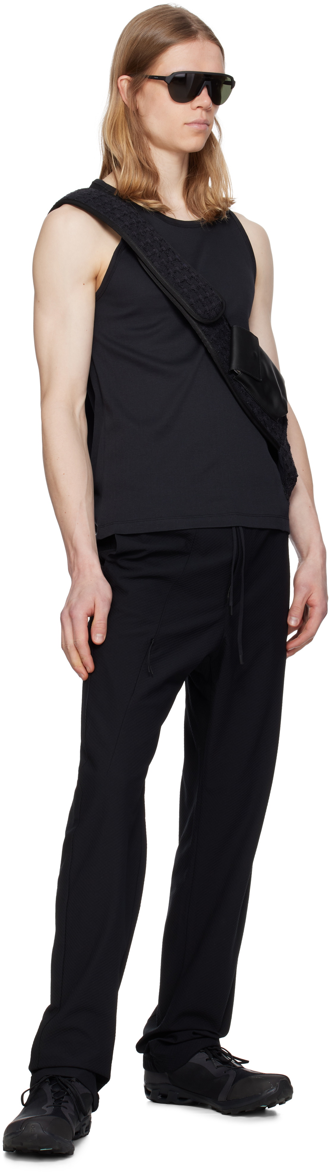 POST ARCHIVE FACTION (PAF) Black 8.0 Right Track Pants