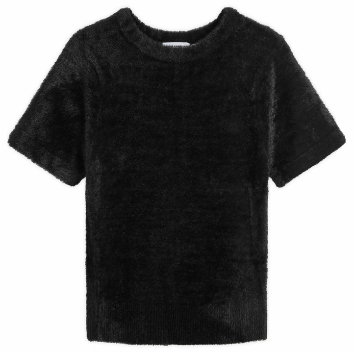 Photo: Good American Women's Fuzzy Baby T-Shirt in Black