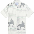 Jungles Jungles Men's If Wishes Were Horses Vacation Shirt in White