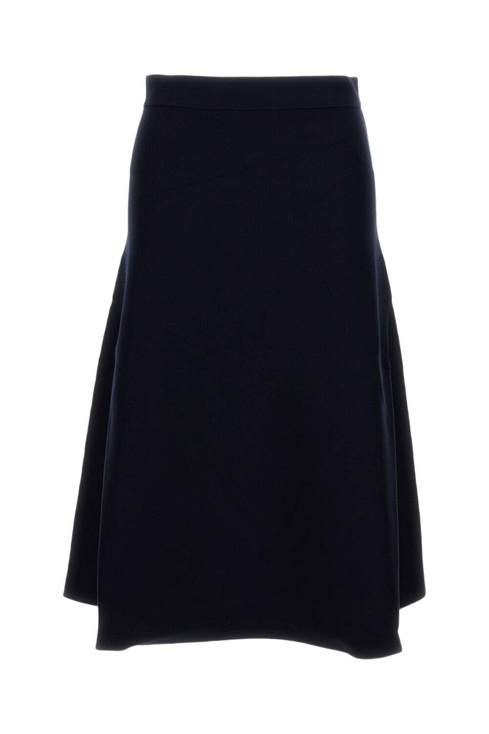Max Mara Studio Beige Silk Ombrosa Skirt Max Mara