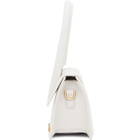 Jacquemus White Croc Medium Le Chiquito Bag