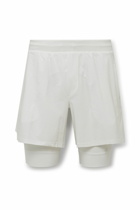 Lululemon - Vented Straight-Leg Perforated Recycled-Swift™ Tennis Shorts - White