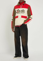 DRÔLE DE Monsieur La Veste Racing Padded Shell Jacket Red