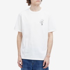 Cafe Kitsune Men's Café Kitsune Hawaiian Dressed Fox Relax T-Shirt in Tapioca