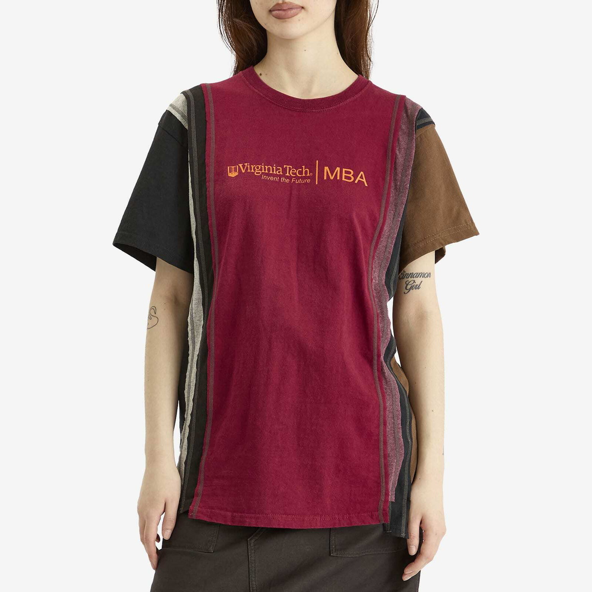 Needles Women's 7 Cut T-Shirt in Assorted